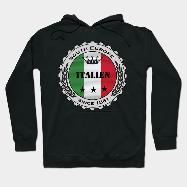 Bierdeckel Flagge Italien Italy Hoodie by JG0815Designs